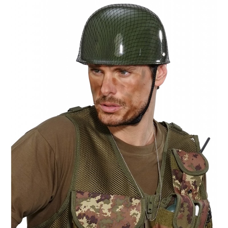 Accesorios Disfraz Casco Militar Soldado