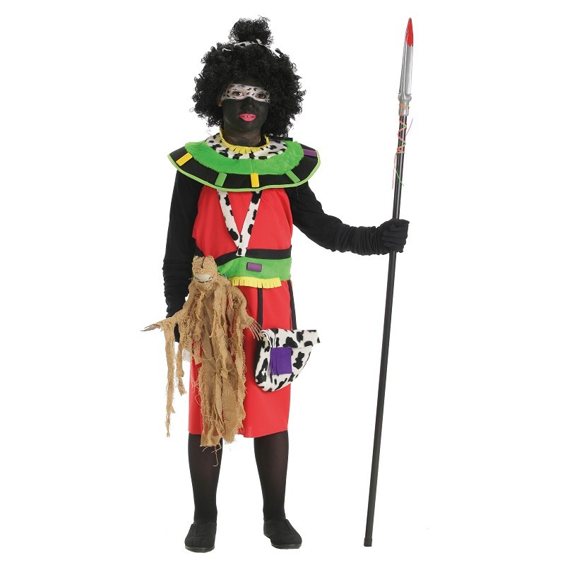Juguetutto - Disfraz Africano para niño y niña