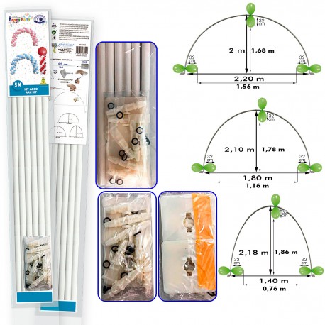 KIT ARCO 5 m PARA GLOBOS