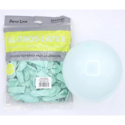 GLOBO VERDE TIFANNY PASTEL 12CM