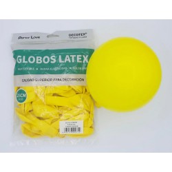 GLOBO AMARILLO 25CM